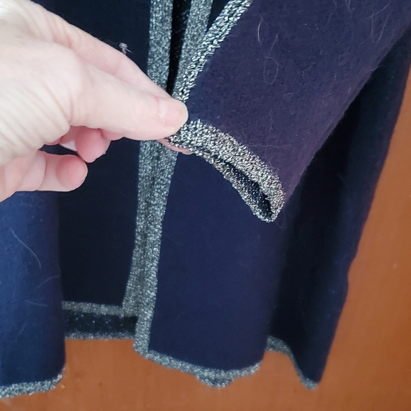 Ladies Long Open Cardigan - Picture 2 of 5